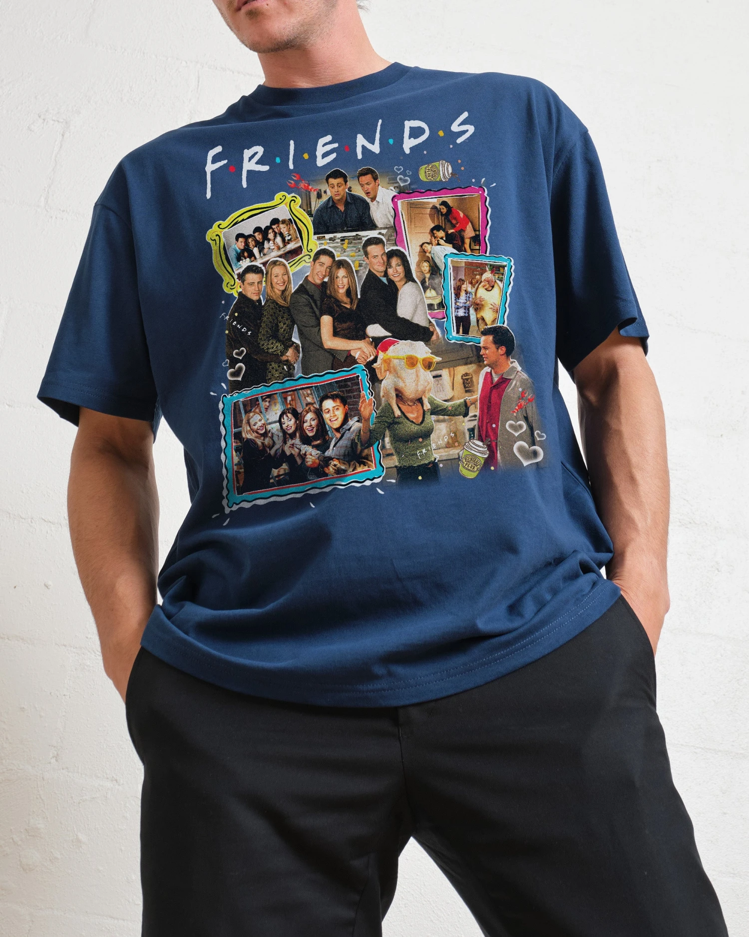 Friends Vintage T-Shirt 6 Friends Vintage T-Shirt - Image 4