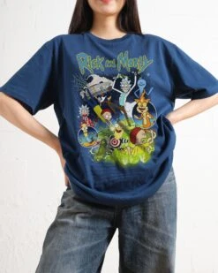 Rick And Morty Vintage T-Shirt