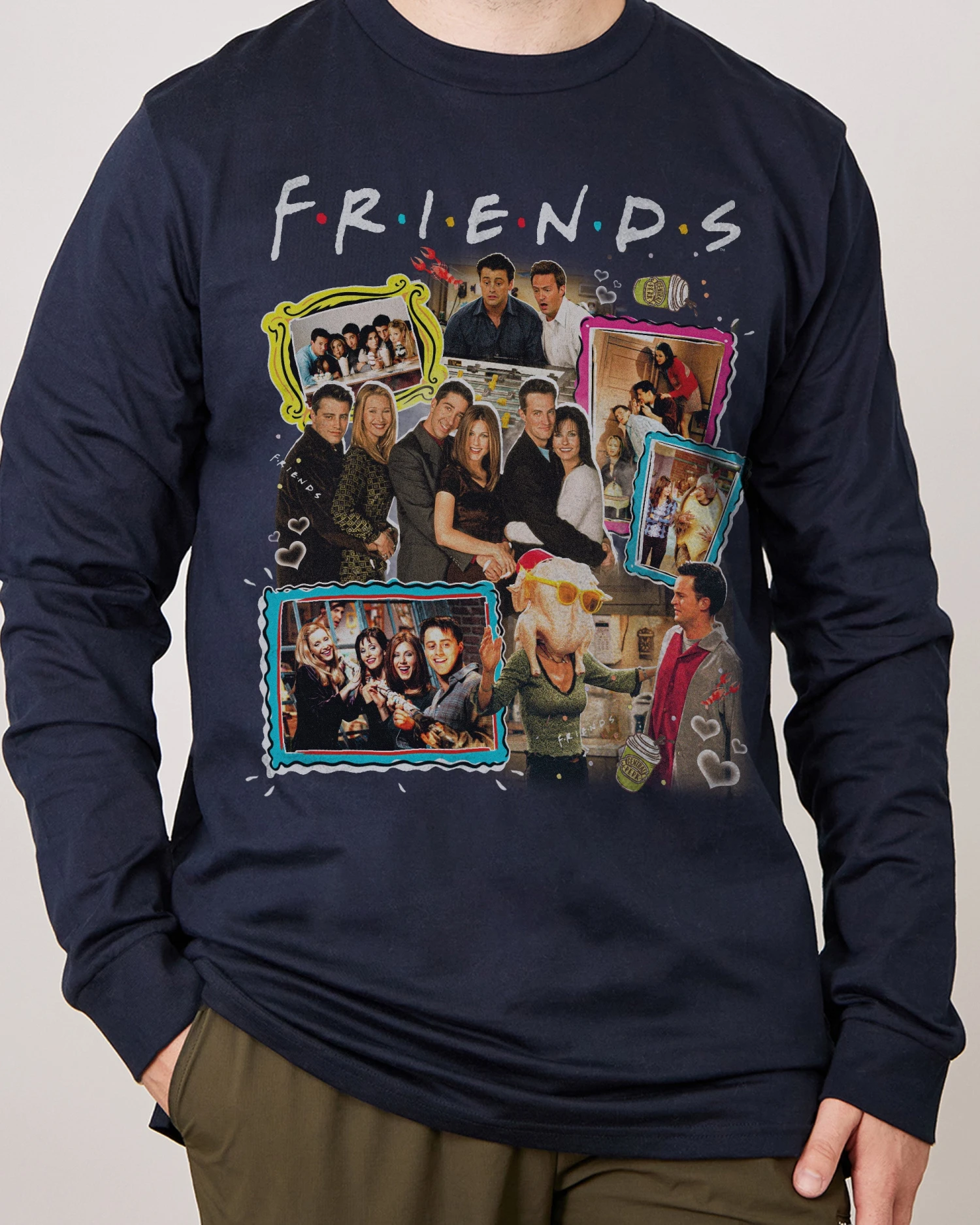 Friends Vintage Long Sleeve 3 Friends Vintage Long Sleeve
