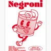 Negroni Art Print -Threadheads Clothing Negroni Wall Art Mock Up 1