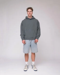 Heavyweight Hoodie -Threadheads Clothing OOO on Model 00056