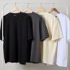 Oversized Tee 4 Pack: Black, Charcoal, Natural, White -Threadheads Clothing OVERSIZEDBLANKS 018
