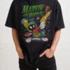 Marvin The Martian Vintage Oversized Tee -Threadheads Clothing OversizeBlack Front e7633b75 0b77 49b7 b721 e9b958985bb1
