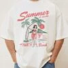 Summer Is Calling Oversized Tee -Threadheads Clothing OversizeWhite Front 4 da554de8 9c55 4bd9 bbdc 6d59b5aebe1c