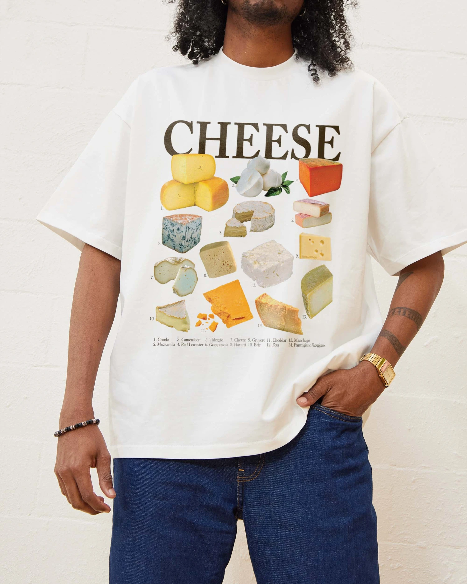 Cheese Homage Oversized Tee 3 Cheese Homage Oversized Tee