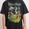 Rick And Morty Vintage Oversized Tee 2 Rick And Morty Vintage Oversized Tee -Threadheads Clothing Oversize Black Front bac8eed6 67e1 4b24 be68 43bc6eb77c5b