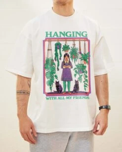 Hanging With All My Friends Oversized Tee