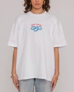 Quiet Luxury Oversized Embroidered Tee
