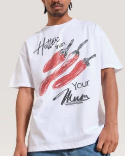 Hotter Than Your Mum T-Shirt 7 Hotter Than Your Mum T-Shirt -Threadheads Clothing PDPImage92