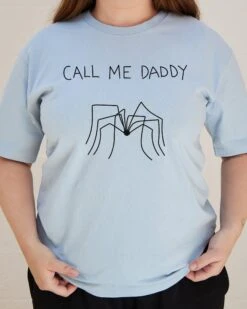 Call Me Daddy T-Shirt 22 Call Me Daddy T-Shirt -Threadheads Clothing PaleBlue Front 0983b089 6228 489a bd0f efa6d7a73896