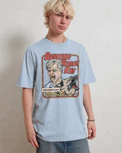 Barking Rabid Ray T-Shirt -Threadheads Clothing PaleBlue Front 2dffb590 7a3a 452a 96b2 35b5d14e3767