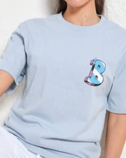 B Is For Booty Call T-Shirt -Threadheads Clothing PaleBlue Front 90618bfd 77a7 4412 9771 054bd71dac27