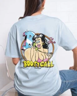 B Is For Booty Call T-Shirt -Threadheads Clothing PaleBlue d8c3a923 37d6 4b09 a7c6 98fb5972623c