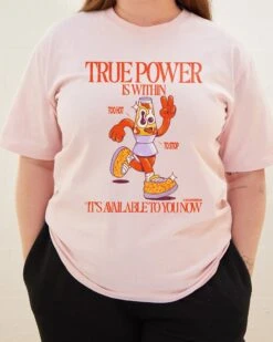 True Power T-Shirt -Threadheads Clothing Pink Front 9e839a65 97c5 4f2f 8bdc fddb3565a6c6