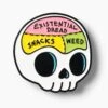 Dread Skull Enamel Pin -Threadheads Clothing Pins DROP2 04