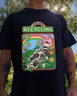 Learn About Recycling T-Shirt -Threadheads Clothing Rhodes Website 4