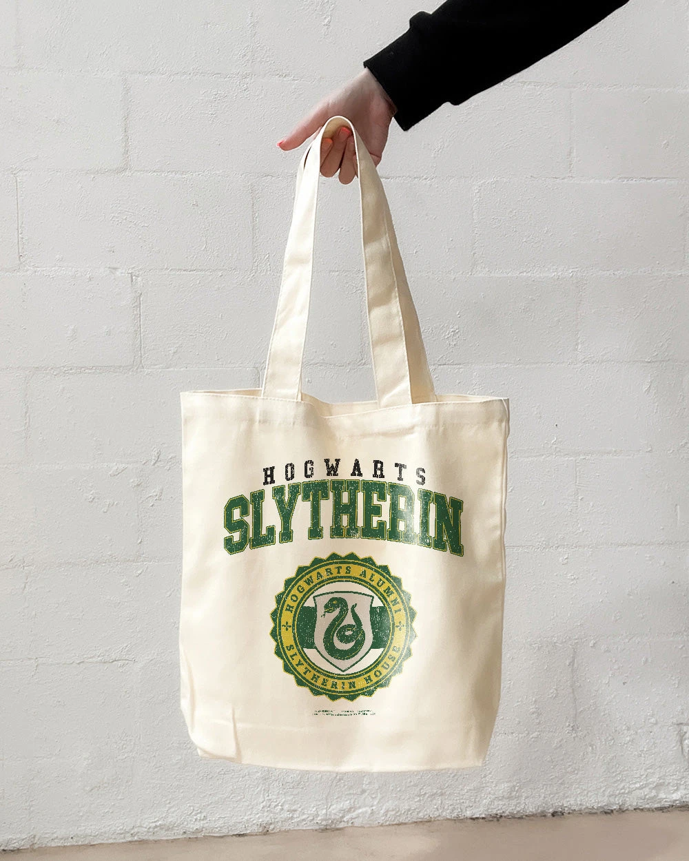 Harry Potter Slytherin College Tote Bag 3 Harry Potter Slytherin College Tote Bag
