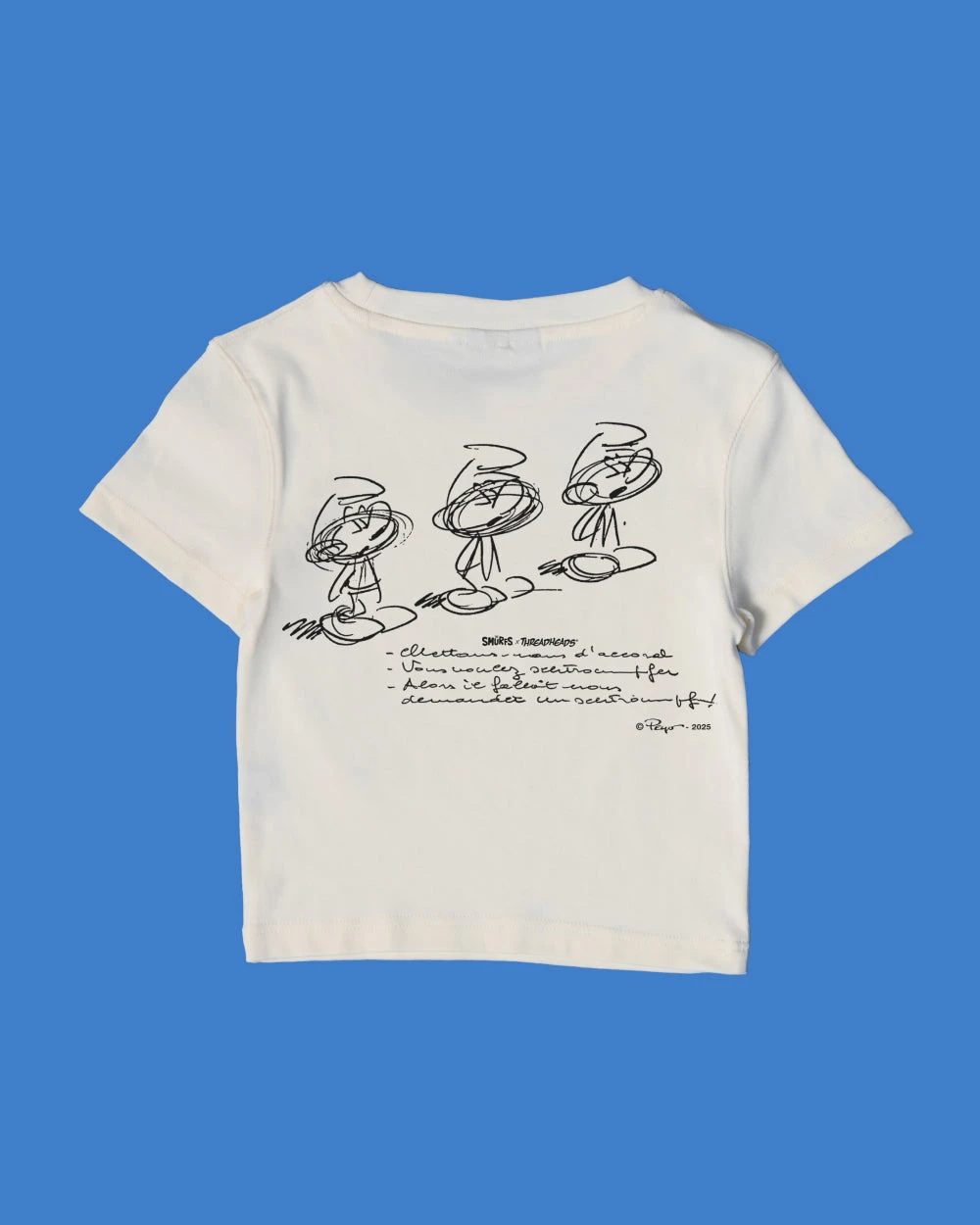 Should Of Asked For A Smurf Baby Tee 6 Should Of Asked For A Smurf Baby Tee - Image 4