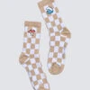Smurfs Check Socks -Threadheads Clothing Smurfs 12