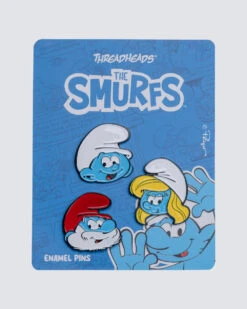 Smurfs Characters Enamel Pin Set