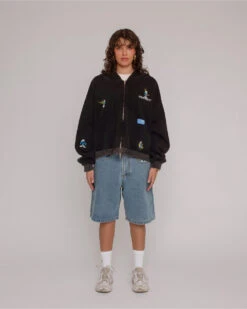 Smurf Ensemble Hoodie -Threadheads Clothing Smurfs Ecom onModel 000541