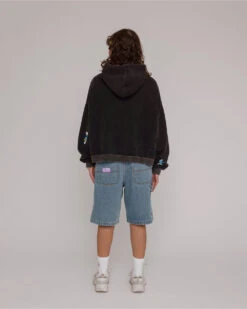 Smurf Ensemble Hoodie -Threadheads Clothing Smurfs Ecom onModel 000611