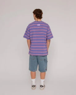 Flat Note Oversized Tee -Threadheads Clothing Smurfs Ecom onModel 00113