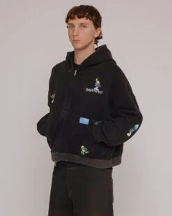 Smurf Ensemble Hoodie -Threadheads Clothing Smurfs Ecom onModel 00184