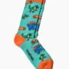 Dinosaurs And Meteors Socks 2 Dinosaurs And Meteors Socks -Threadheads Clothing Socks 19