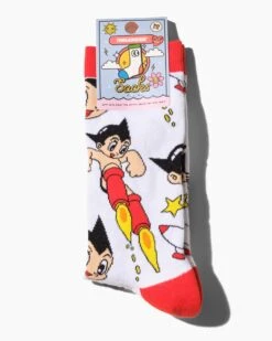 Astro Boy Face Socks -Threadheads Clothing Socks 27