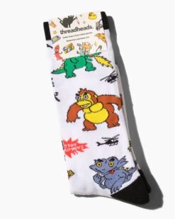 Kaijus Socks -Threadheads Clothing Socks 33