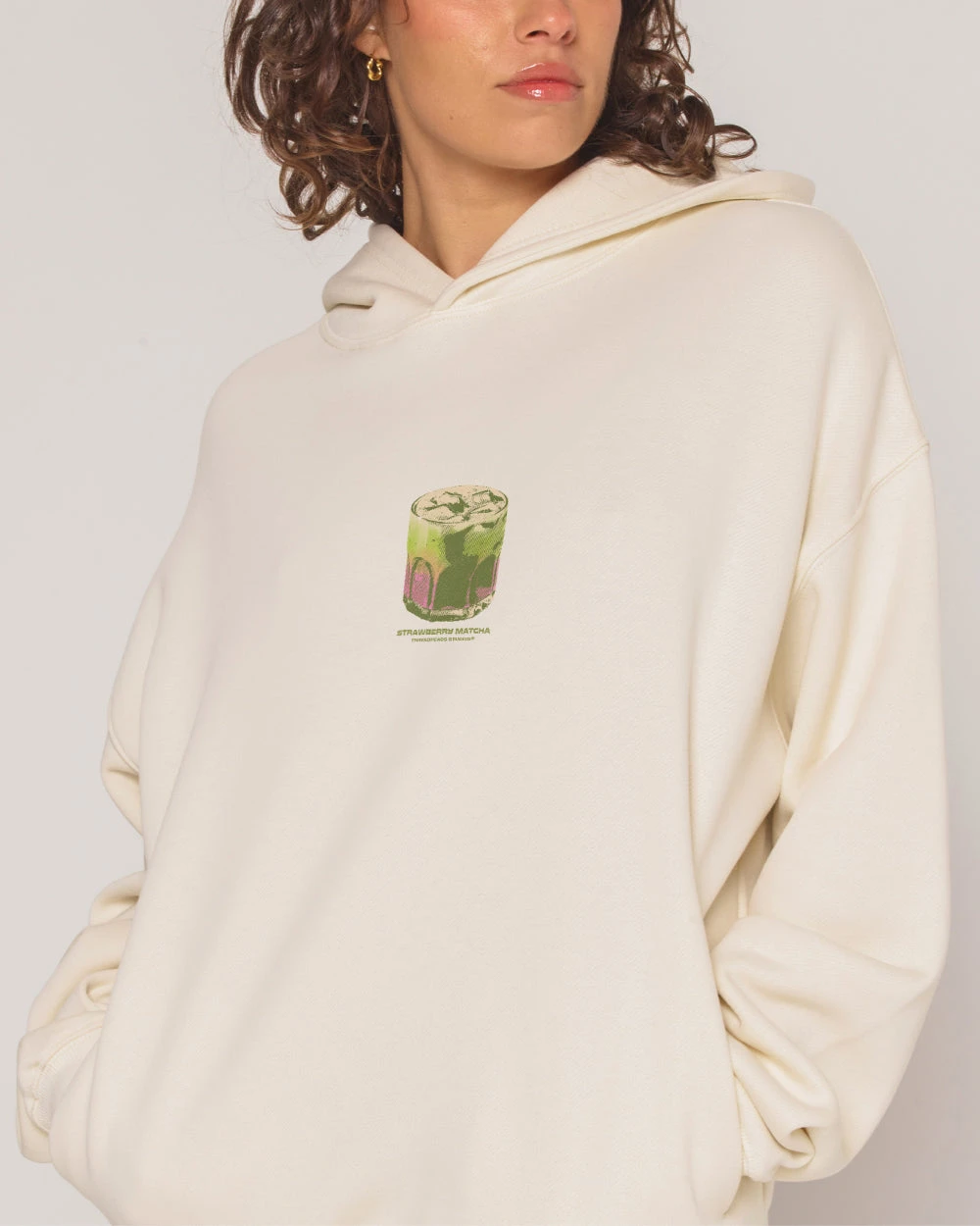 Strawberry Matcha Hoodie 6 Strawberry Matcha Hoodie - Image 4