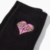 Skeleton Hearts Socks