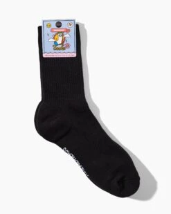 Plain Black Socks -Threadheads Clothing TH SOCKS 066