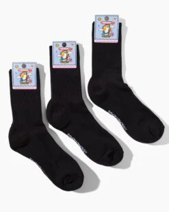 Black Socks Bundle -Threadheads Clothing TH SOCKS 075
