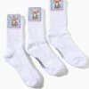 White Socks Bundle -Threadheads Clothing TH SOCKS 078