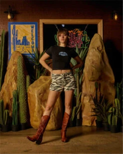 Cowgirl Stamp Baby Tee 19 Cowgirl Stamp Baby Tee -Threadheads Clothing TH Western Ecom COMPRESSED00080