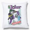 DC Jokers Back In Town Cushion -Threadheads Clothing The Jokers Back In Town White Cushion Ecom