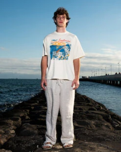 Santorini Sunset Oversized Tee -Threadheads Clothing TravelCapsuleImage288