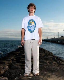 Saint Barts Scene Oversized Tee -Threadheads Clothing TravelCapsuleImage333