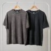 Wash Tee 2 Pack: Black Stone, Grey Stone -Threadheads Clothing WASHEDBLANKS 4
