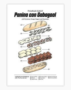 Panino Con Gabagool Art Print