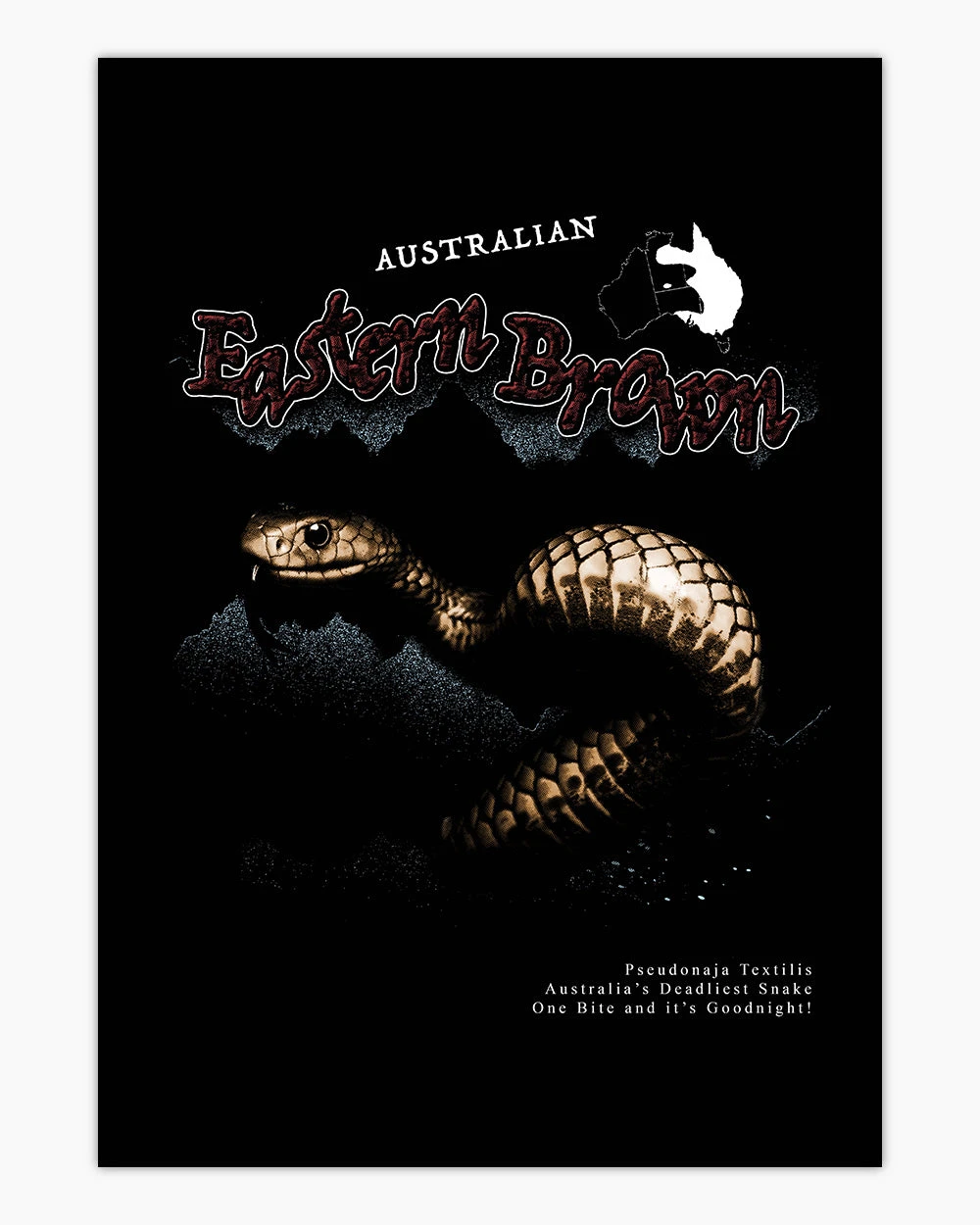 Eastern Brown Art Print 3 Eastern Brown Art Print