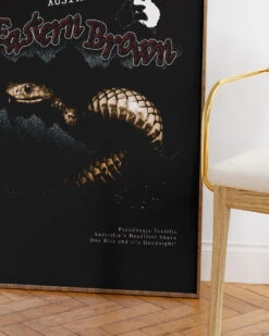 Eastern Brown Art Print 8 Eastern Brown Art Print -Threadheads Clothing Wall Art Mock Up 3 7c8da2f1 2969 4c12 b79a f27a5e0e6682
