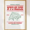 NYC Slice Art Print -Threadheads Clothing Wall Art Mock Up 4 1
