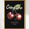 Cherry Drip Art Print