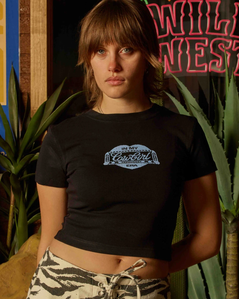 Cowgirl Stamp Baby Tee 8 Cowgirl Stamp Baby Tee - Image 6