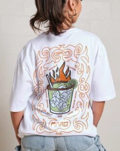 Spicy Marg T-Shirt 20 Spicy Marg T-Shirt -Threadheads Clothing White Back 48ba7a1a 495d 4e50 b058 ab8ca2b47b6f