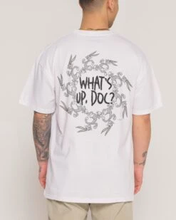 Looney Tunes What’s Up, Doc? T-Shirt -Threadheads Clothing White Close Up Back 7cc5ea93 8d62 4a3f 967e e554ebfdbe40