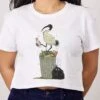 Bin Chicken Crop Tee 1 Bin Chicken Crop Tee -Threadheads Clothing White CropTeeFront b2c9873f 35ab 4d05 a236 d51e2a294d2d